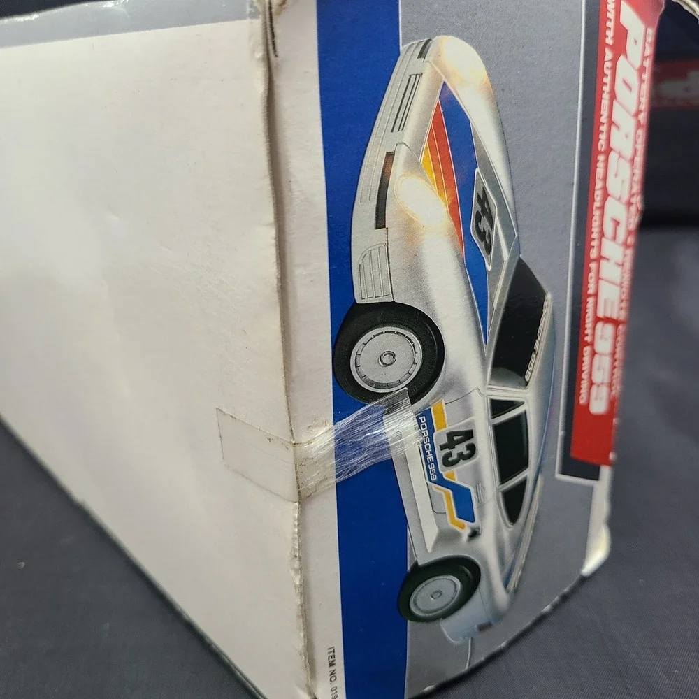 Hedstrom Battery Operated Remote Control‎ Porsche 959 Vintage 1985 Sealed Box
